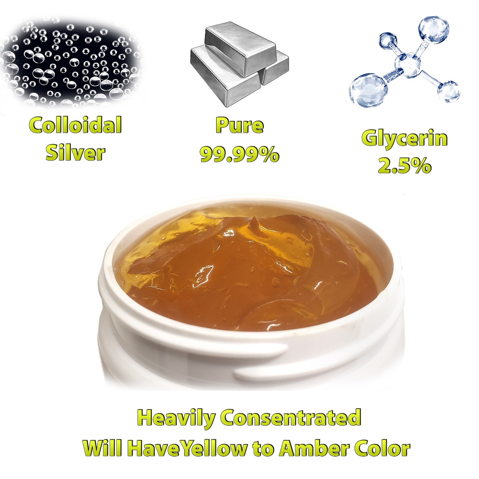 Colloidal Silver Gel 4 oz Angels Lab 100 ppm