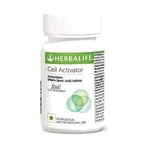Herballife Cell Activator White pack 60 Tabs Pure Herbal FAST FREE SHIP
