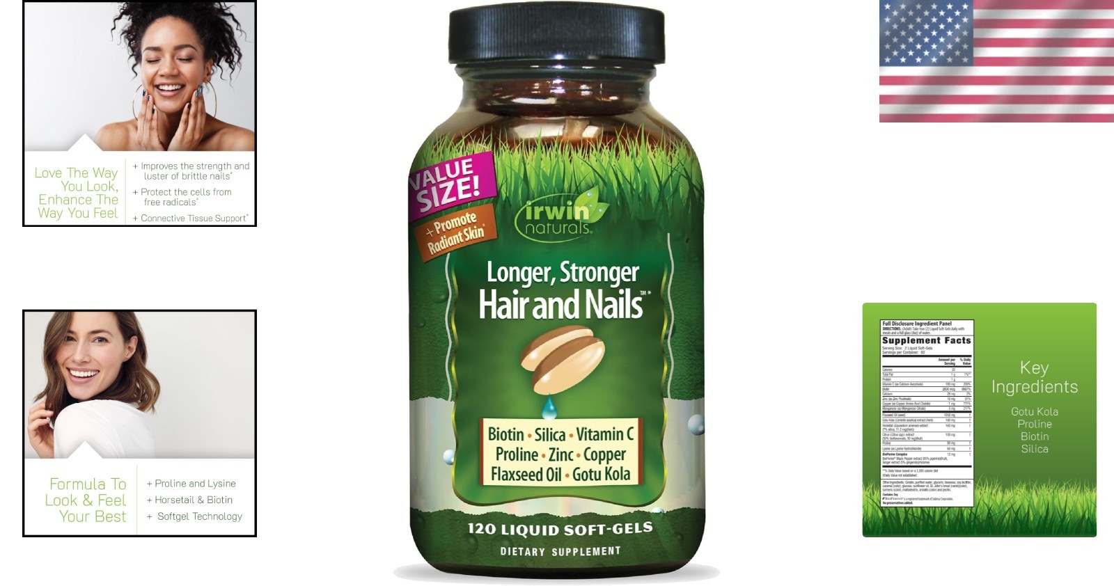 Stronger Hair & Nails – Liquid Softgels for Vibrant Looks