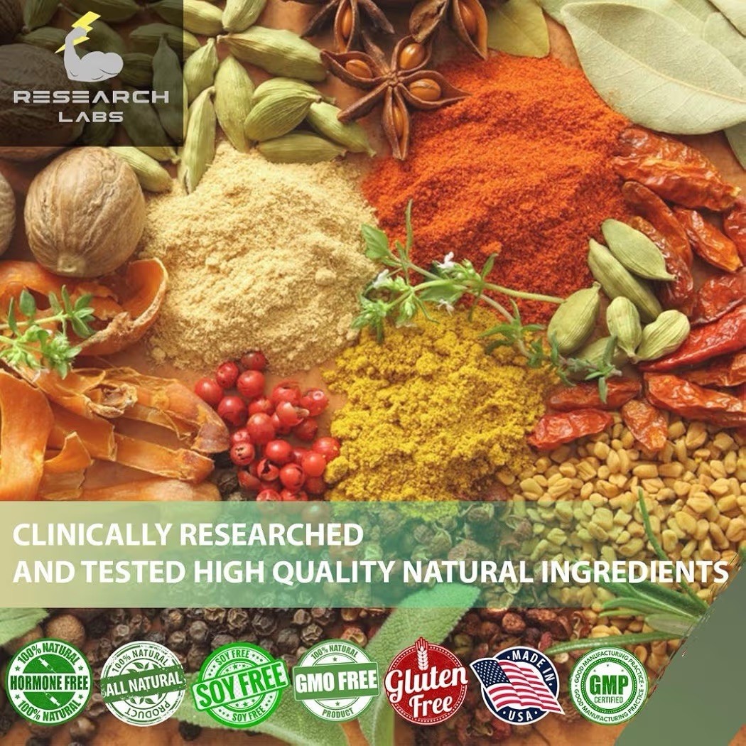 Research Labs Premium Capsules, 2 100% Organic All Natural Oils