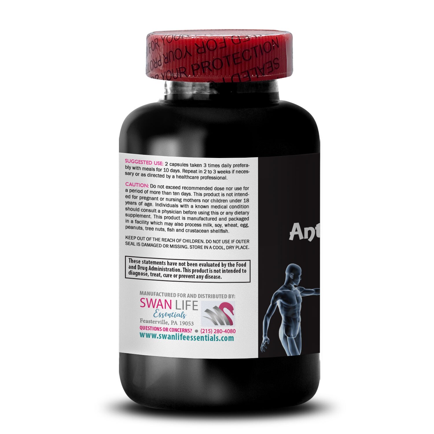 Internal Refresh – ANTI-PARASITE COMPLEX – Botanical Purity 1 Bottle 60 Capsules