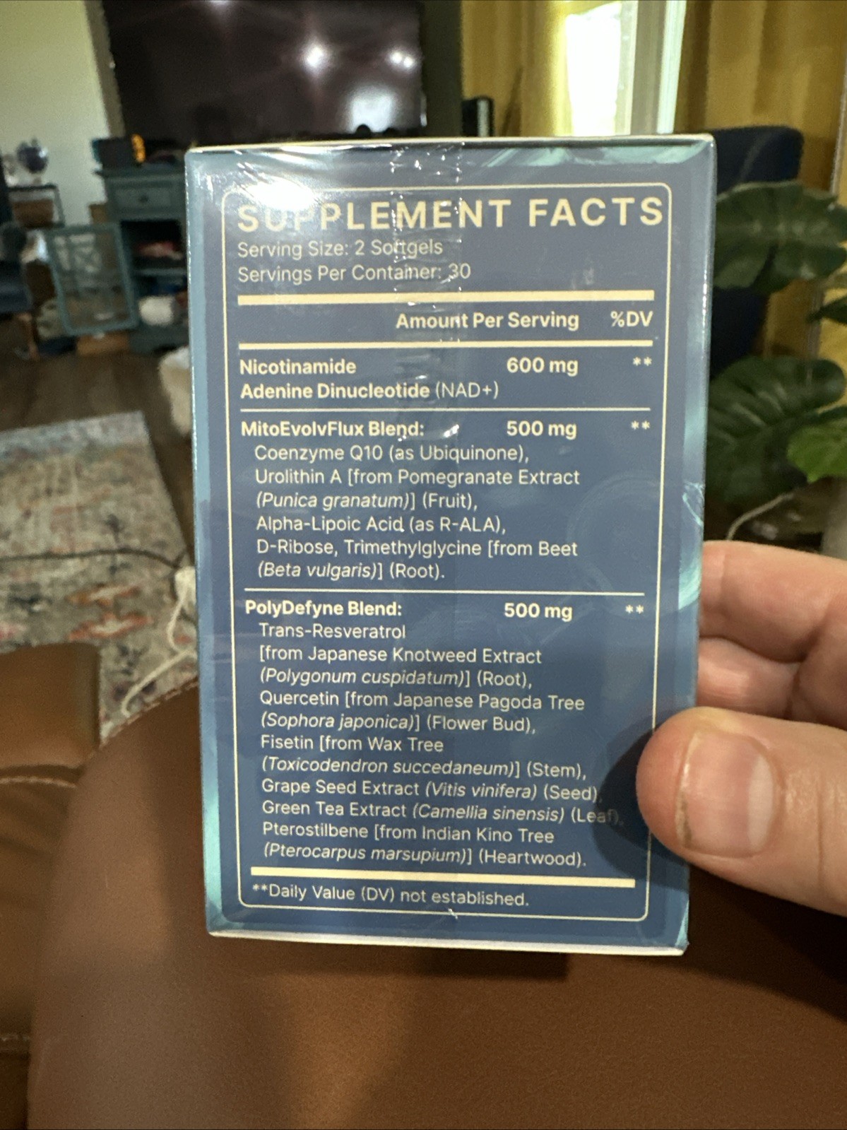 Liposomal NAD+ Supplement 600 Mg