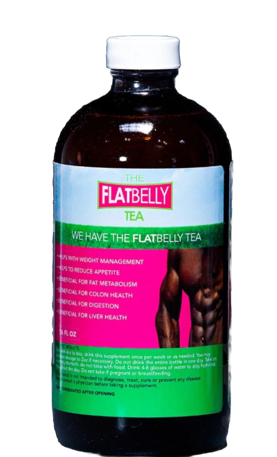 Flat Belly Tea By Livingston Natural Herbal Lab, Weight Loss Management