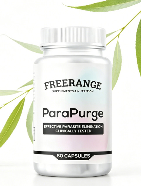 FreeRange ParaPurge Advanced Parasite Cleanser Para Purge 60 Capsules 3 Pack