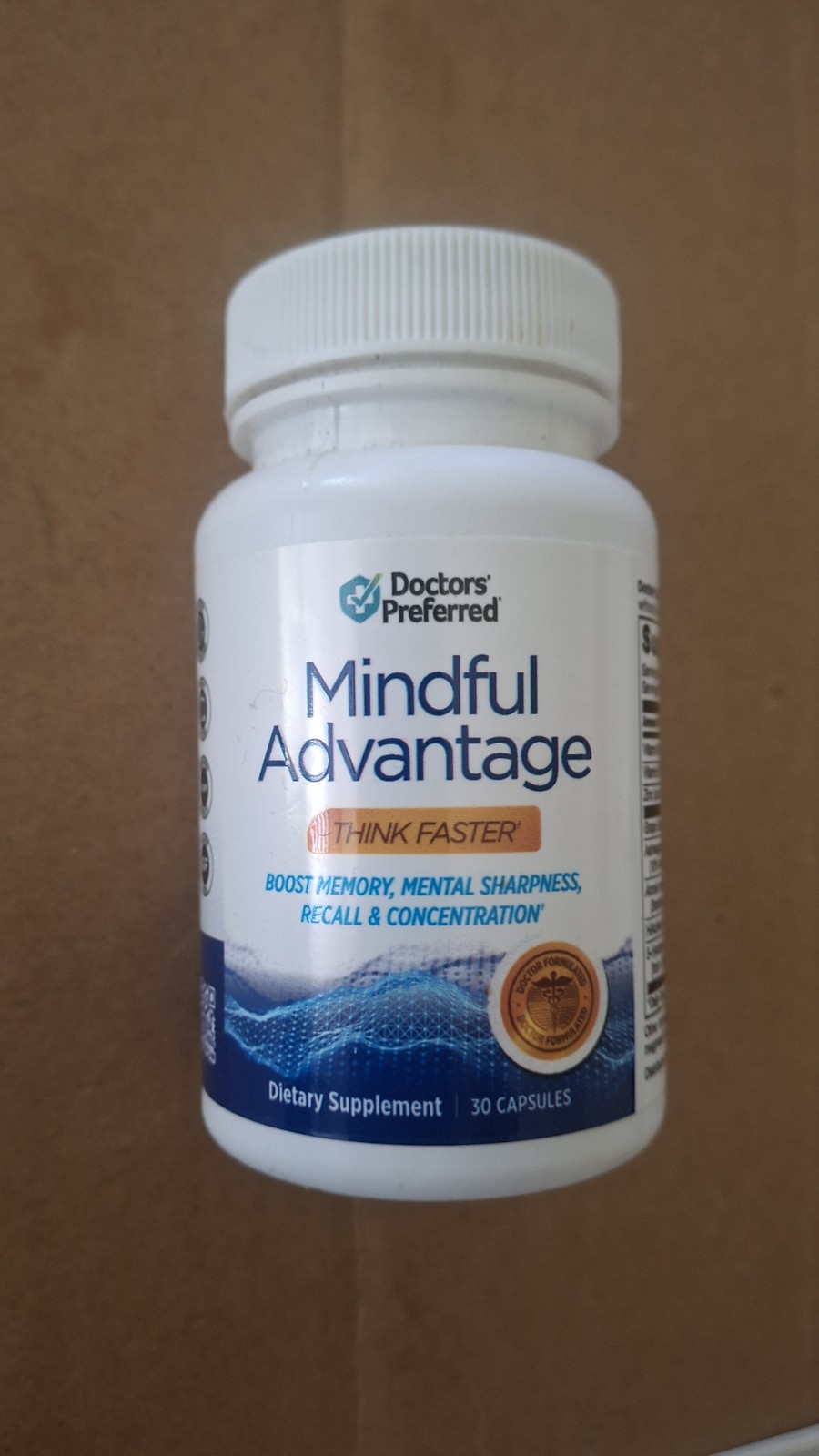 Mindful Advantage Brain Memory Focus Supplement – 30 Caps