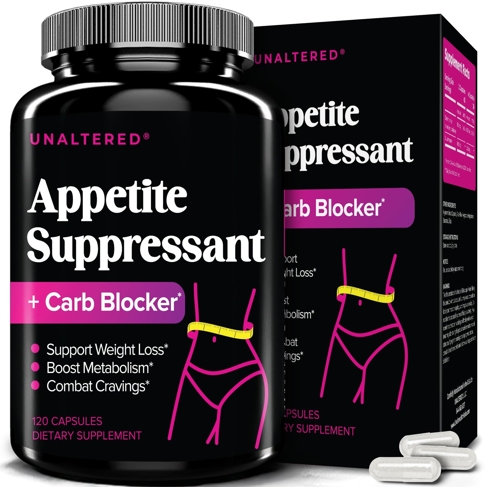 UNALTERED Appetite Suppressant for Women – Helps Manage Cravings Promotes Ful…