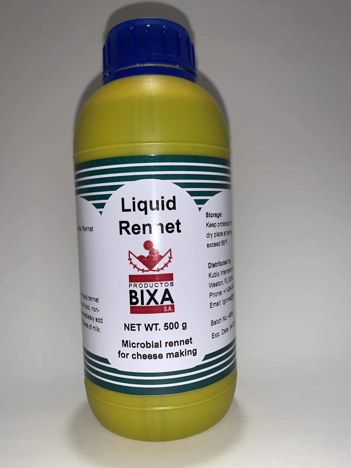 Liquid Microbial Rennet For Cheese Making | Vegetarian | Milk Coagulant | Non…