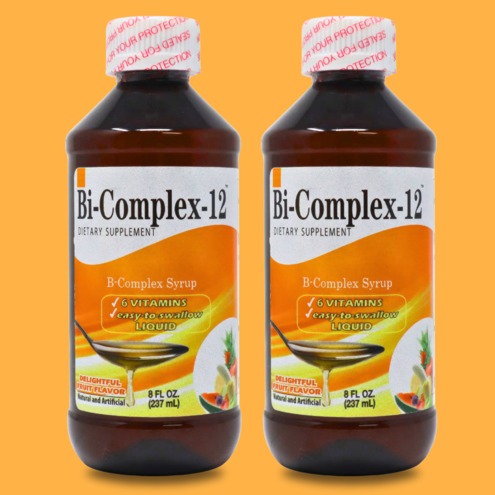 Menper Bi-Complex 12 Liquid 8 fl oz – Energy Support & Metabolism (2-Pack)