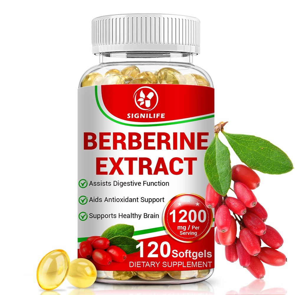 Berberine HCL 1200mg Ceylon Cinnamon Antioxidant Supplement 120 Capsules-