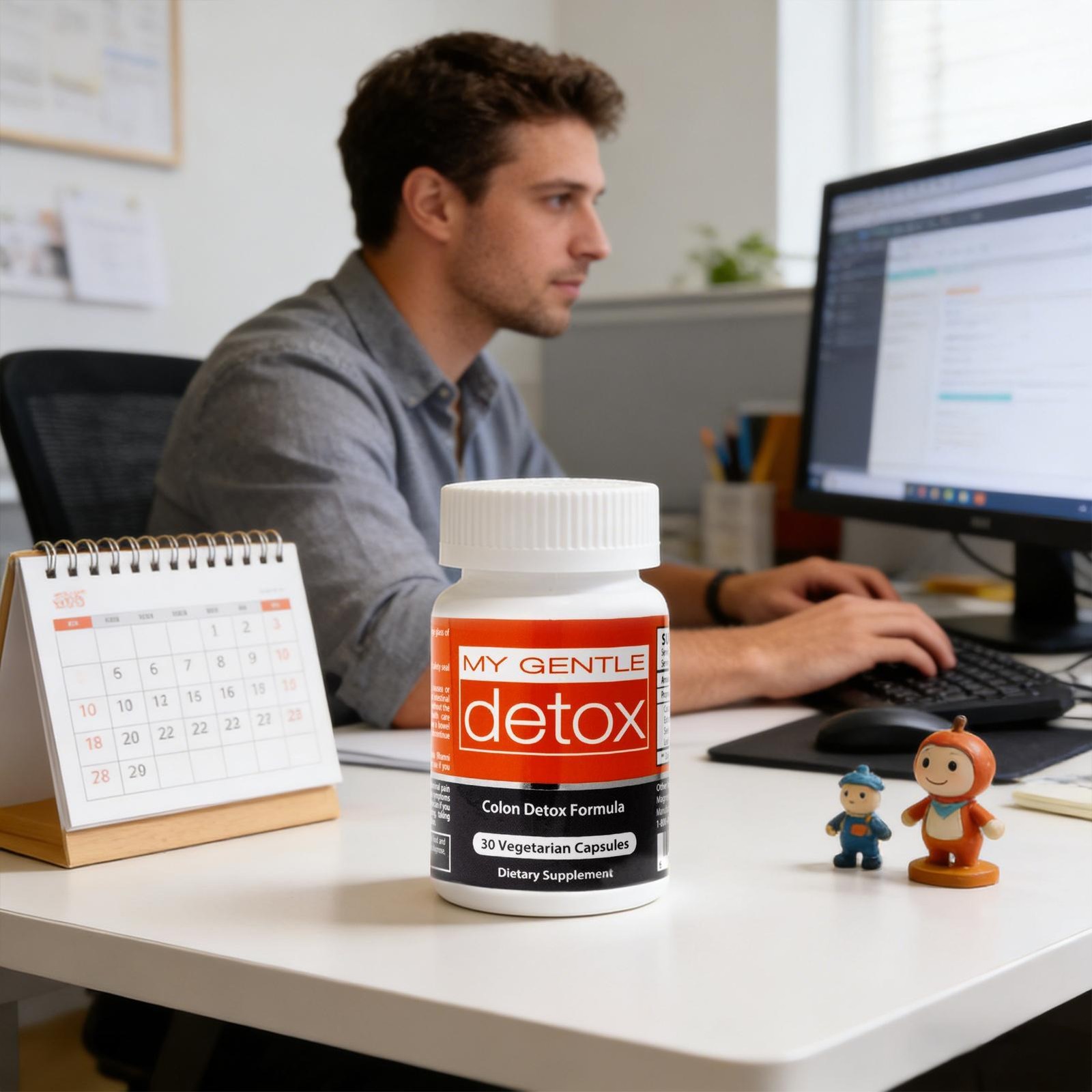 Herbal Nitro My Gentle Detox – Advanced Colon Cleanse Detox for Women & Men