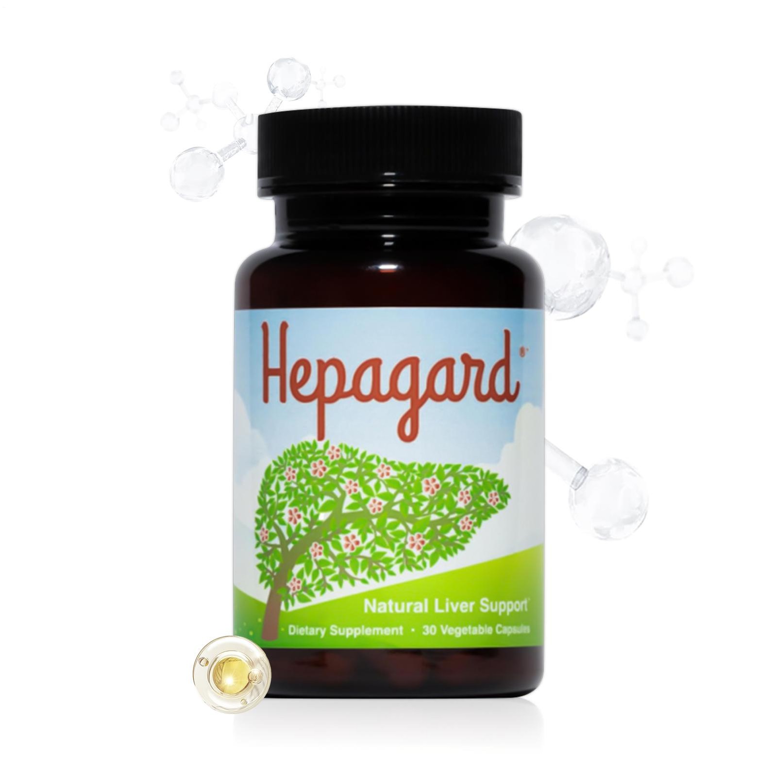 NutreanceHepagard – Natural Liver Support With N-Acetyl Cysteine (NAC) 30 Caps