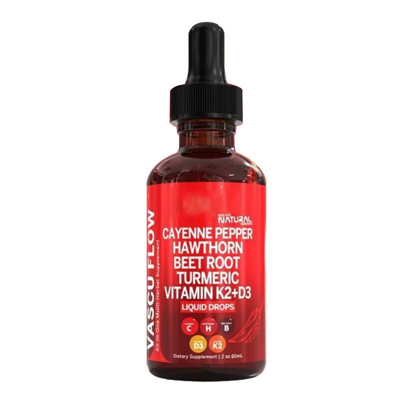 Vitamin K2+D3 Liquid Drops 1/2/3PCS Pepper Hawthorn Beet Root Turmeric Cayenne