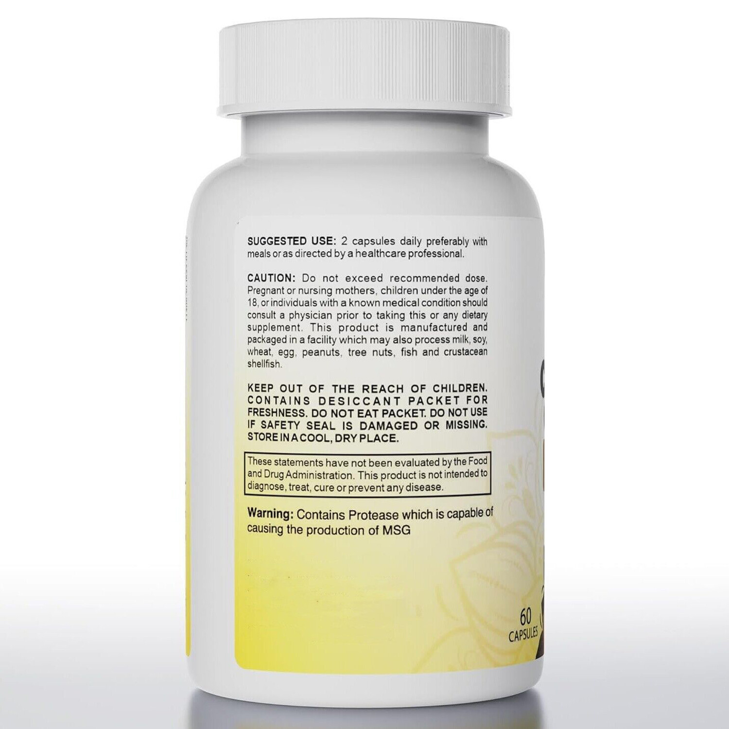 Cleanse Candida 60 softgels – Gut & Colon Support, Natural Herbs for Intestinal