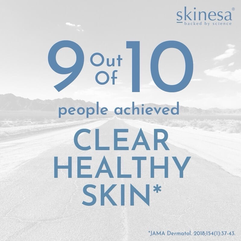 Skinesa #1 Skin Probiotic, Clean Ingredients, Promotes Clear Smooth Healthy Skin