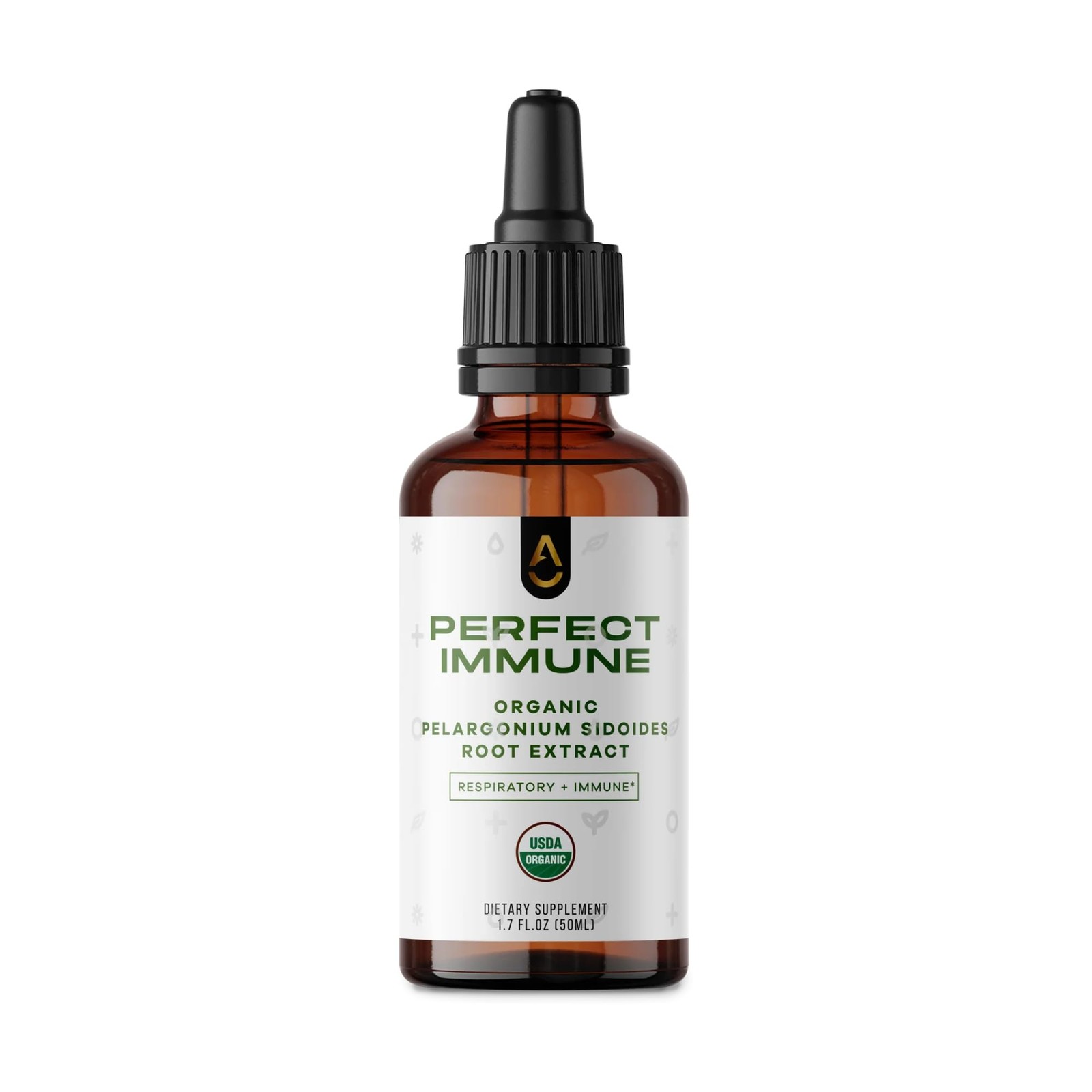 ACTIVATION Perfect Immune Drops Liquid Supplement 1.7 fl oz 50ml | Pelargoniu…