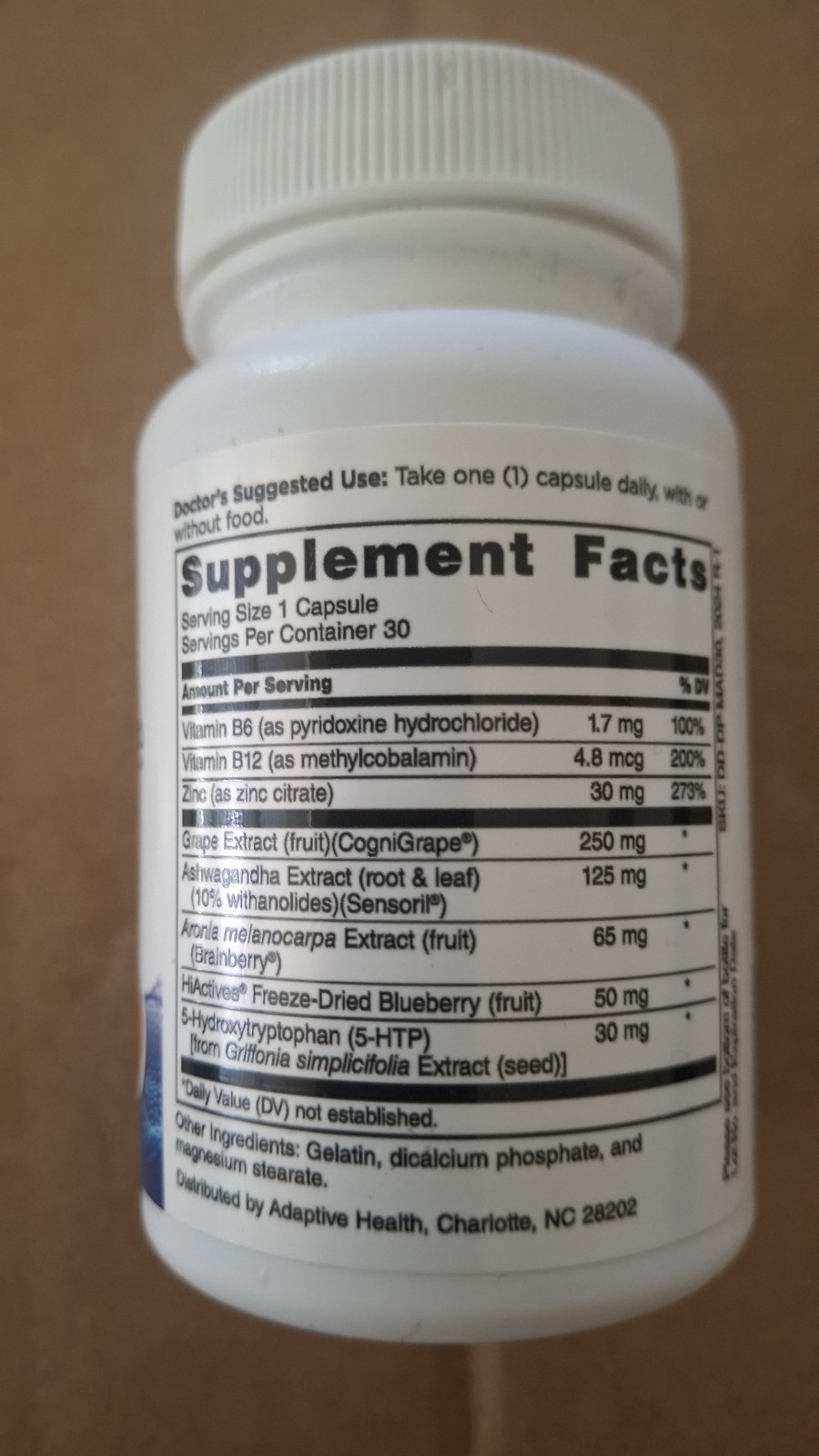 Mindful Advantage Brain Memory Focus Supplement – 30 Caps