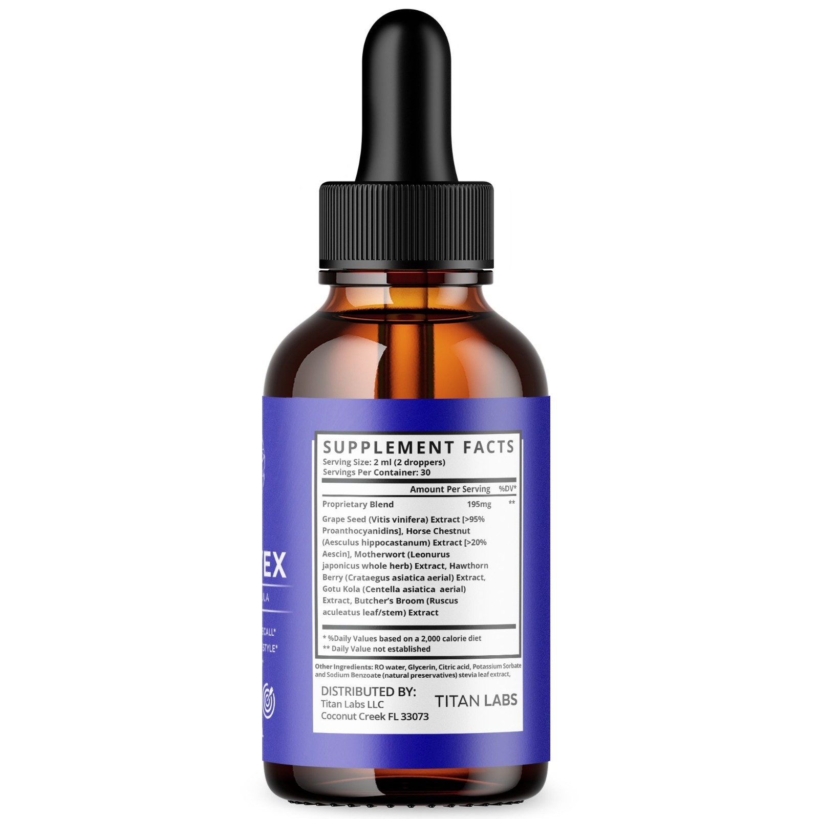 (5 Pack) Cognivex Nootropic Brain Health Support Drops Cogni Vex 150 Servings