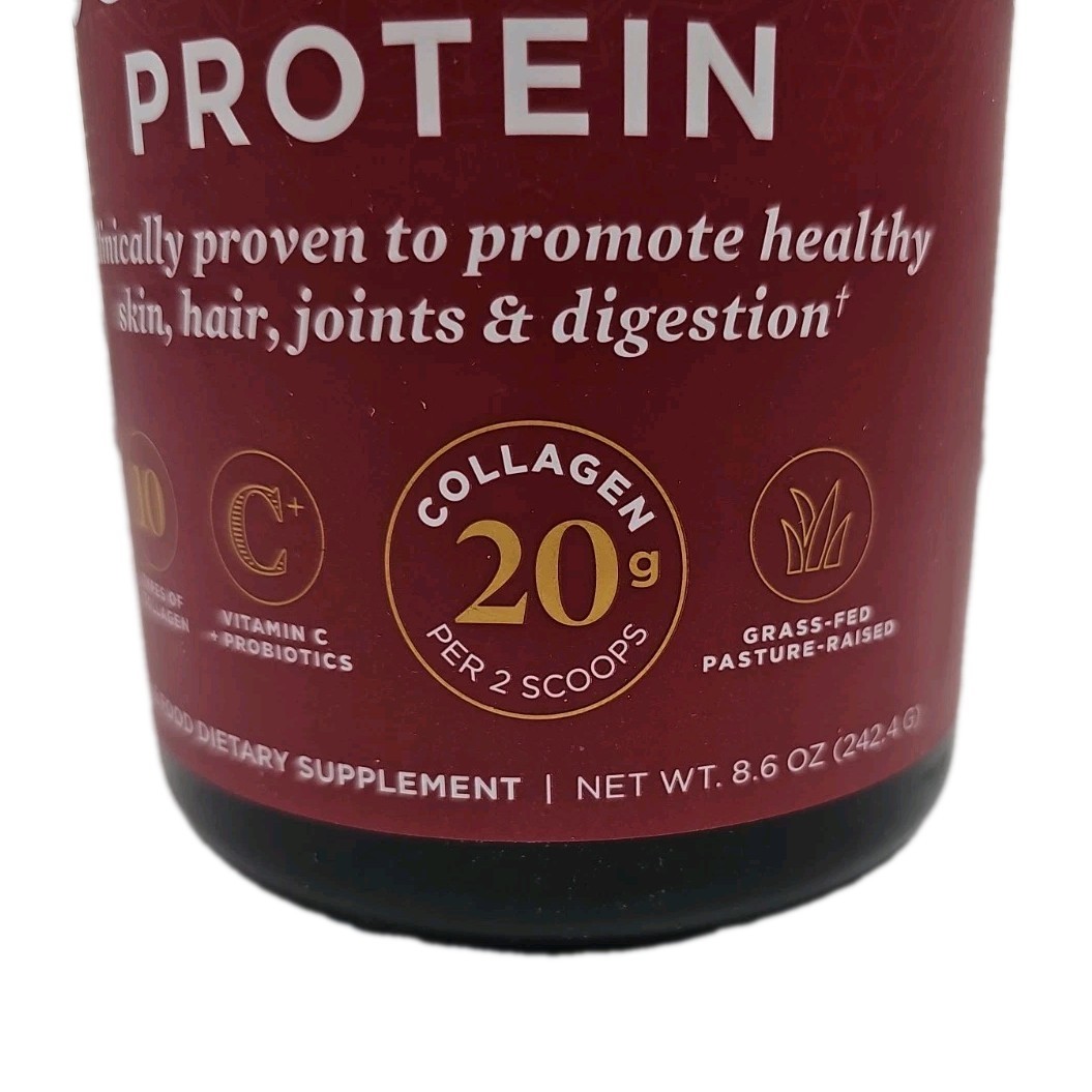 Ancient Nutrition Multi Collagen Protein Vitamin C & Probiotics – Size: 8.6 oz