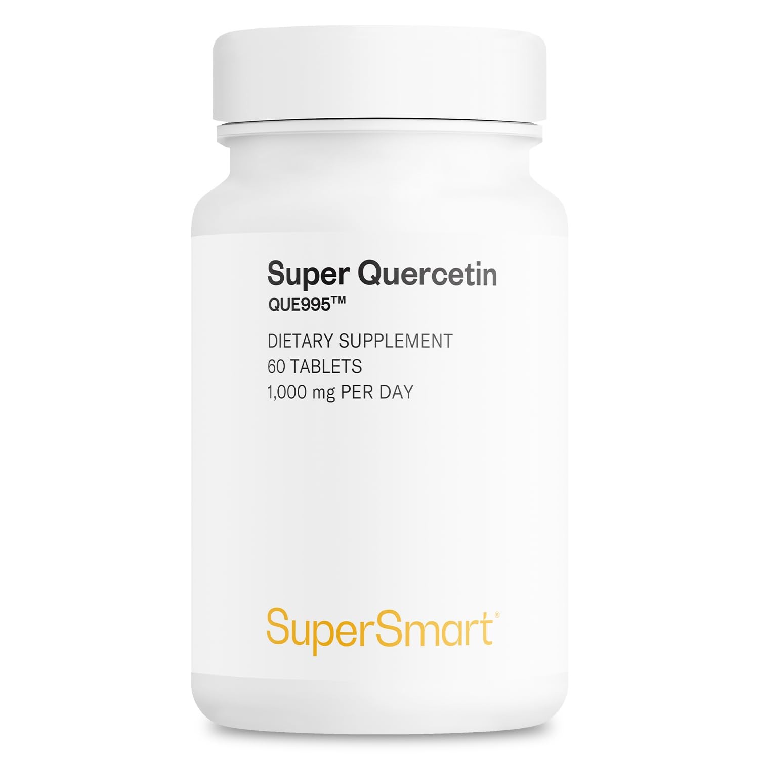 Supersmart Super Quercetin 1000mg per Day Patented QU995 High Purity Querce…