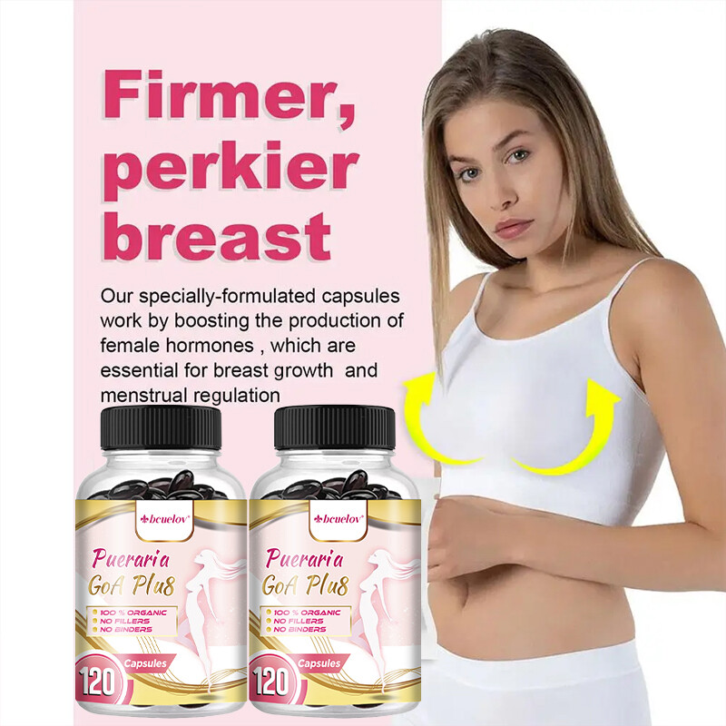 Pueraria Mirifica 500mg Capsule Supports Breast Enlargement