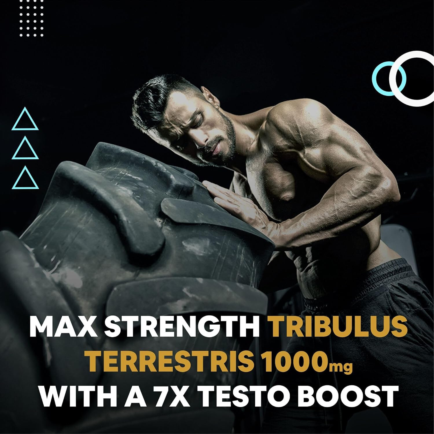 Carbamide Forte Testo-7X (Tribulus Terrestris) for Stamina & Strength (60 Tabs)