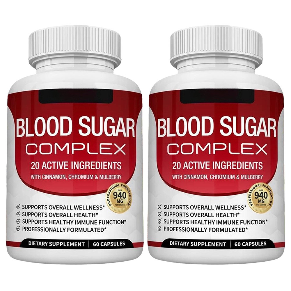 1~2pack 8 Magnesium in 1 Complex 1000mg & Blood Sugar Blend Dietary Supplementat