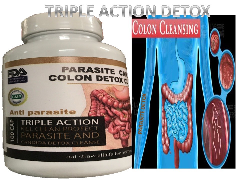 NATURAL COLON cleanse detox anti parasite support Super Cleanse Supplements 100