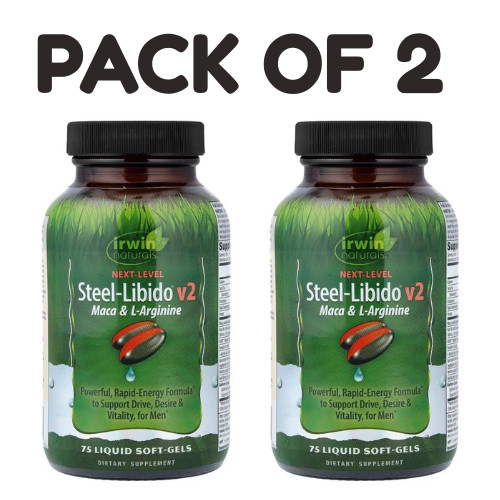 Irwin Naturals Nitric Oxide Pre-Sport – 60 Liquid Softgels – Pack of 2