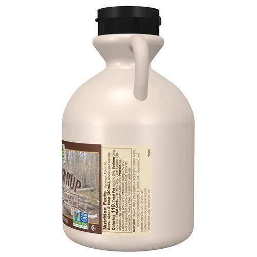 Organic Maple Syrup Grade A Dark Color, 16 Oz By Now Foods
