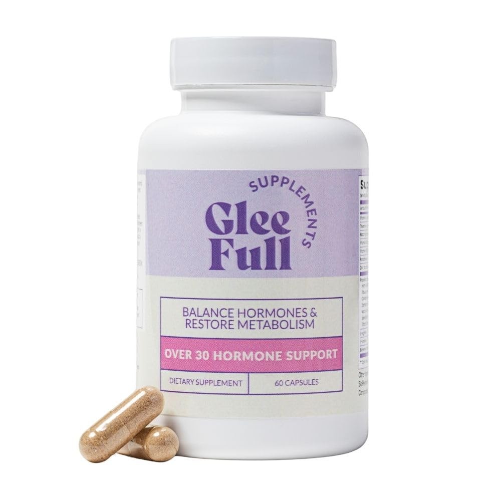 GleeFull Over 30 Hormone Support – Menopause Supplements for Women – Hormone Bal