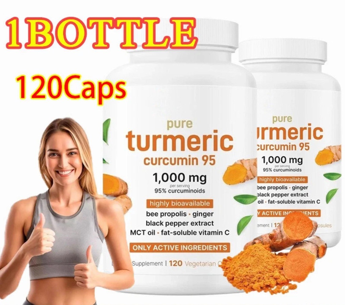2 BOTTLES–Micro Ingredients Turmeric Curcumin|95% Curcuminoids w/ Black Pepper