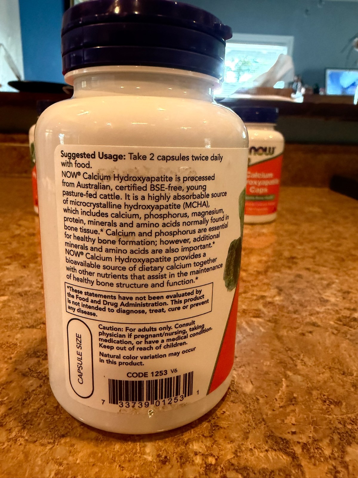 NOW calcium hypochlorite caps 120 capsules 5 bottles expires 02/2029 unopened
