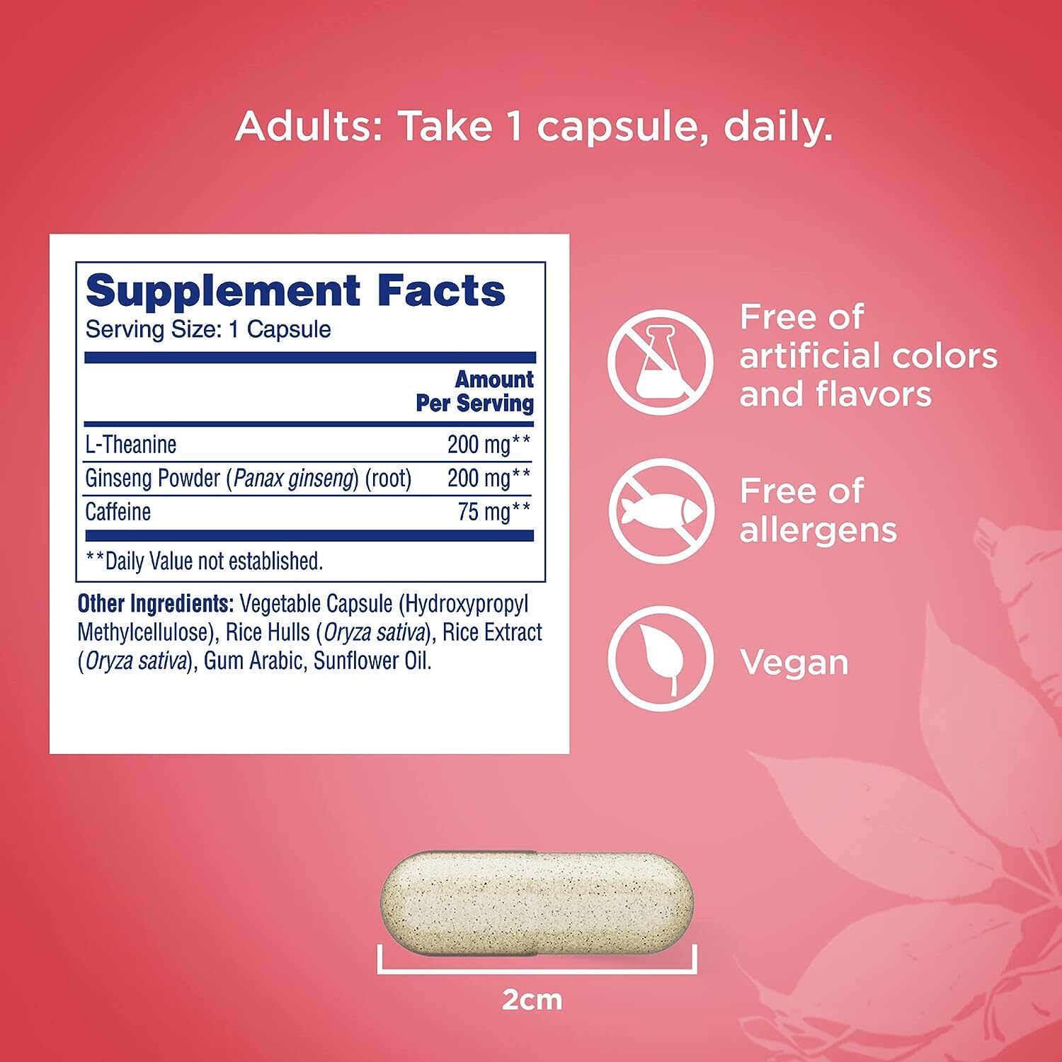 ONE a DAY Brain Supplement Active Focus for Memory and Focus Support 30 Capsules