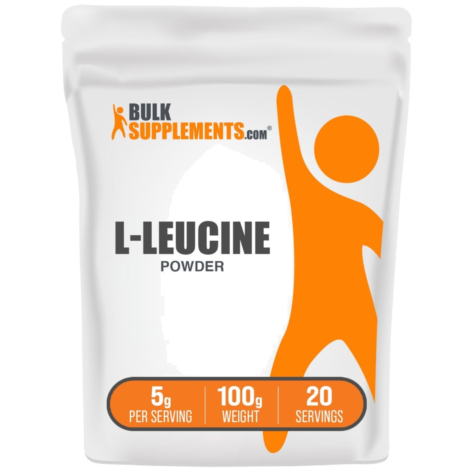 Trusted Unflavored L-Leucine Powder – 100g of Performance Boosting Amino Acids