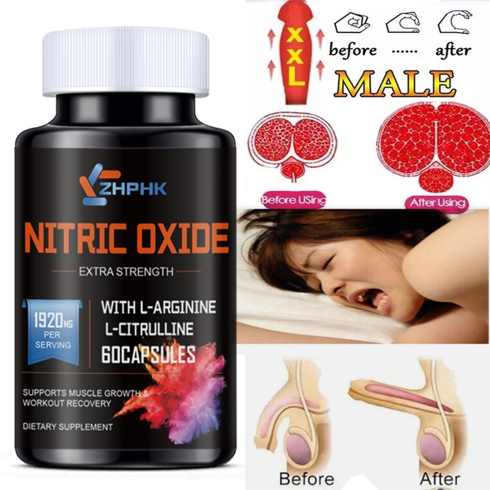 Nitric Oxide & Circulation Booster – L-Arginine,L-Citrulline -Extra Strength