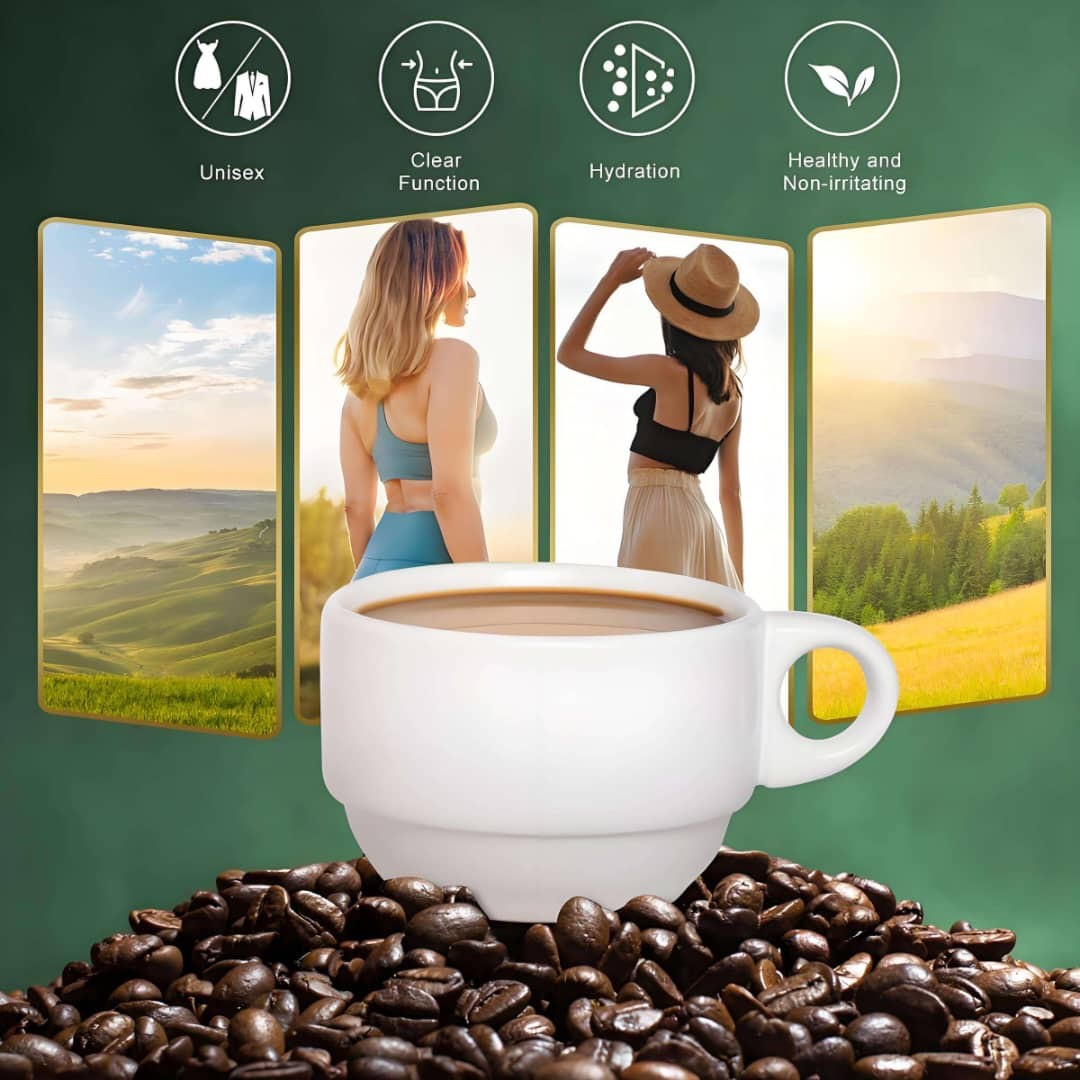 SLIM GREEN COFFEE With Ganoderma WEIGHT LOSS Control Detox Tea Delivery 2-5 Days