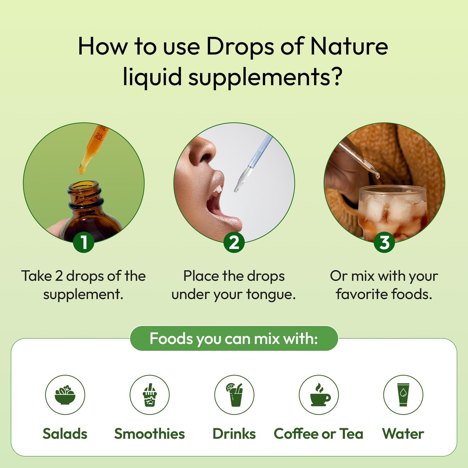 Green Tea 10:1 Extract 50% EGCG – Green Tea Liquid Drops – Vegan, 4X More Pow…