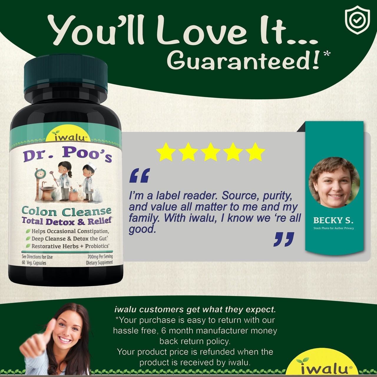 DR POOS | #1 Stomach Detox | *FAST FREE SHIPPING* Same Day – USA MADE