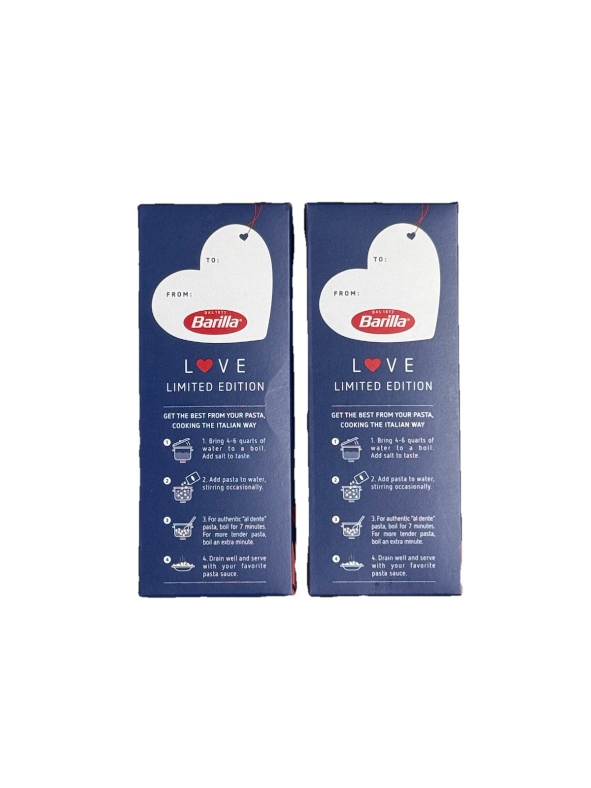 Barilla Limited Edition A Sign of Love Pasta 12 oz. Box 2 Pack