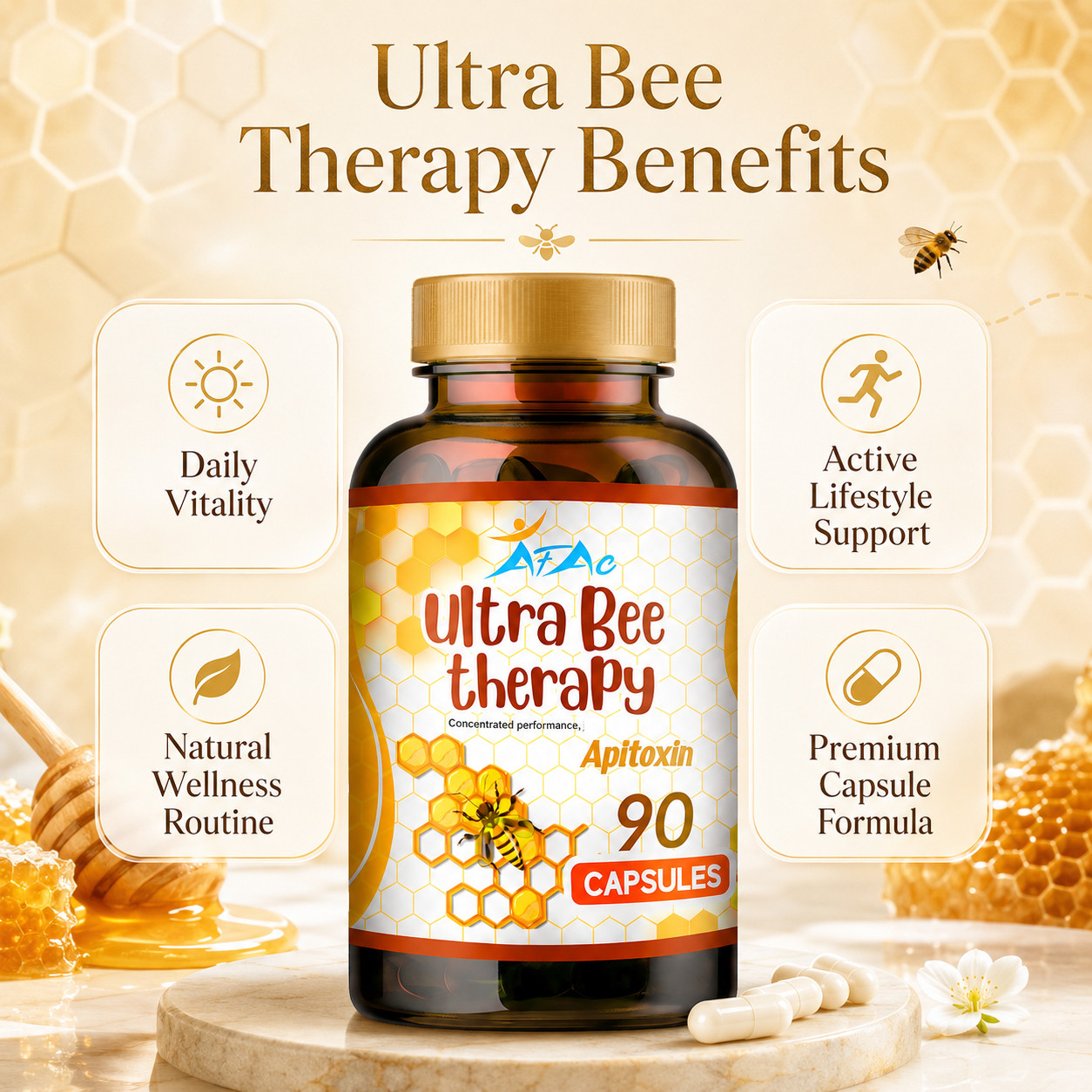 NATURAL PREMIUM BEE anti-inflammatory Miracle Arthritis support Relief Abee Ther