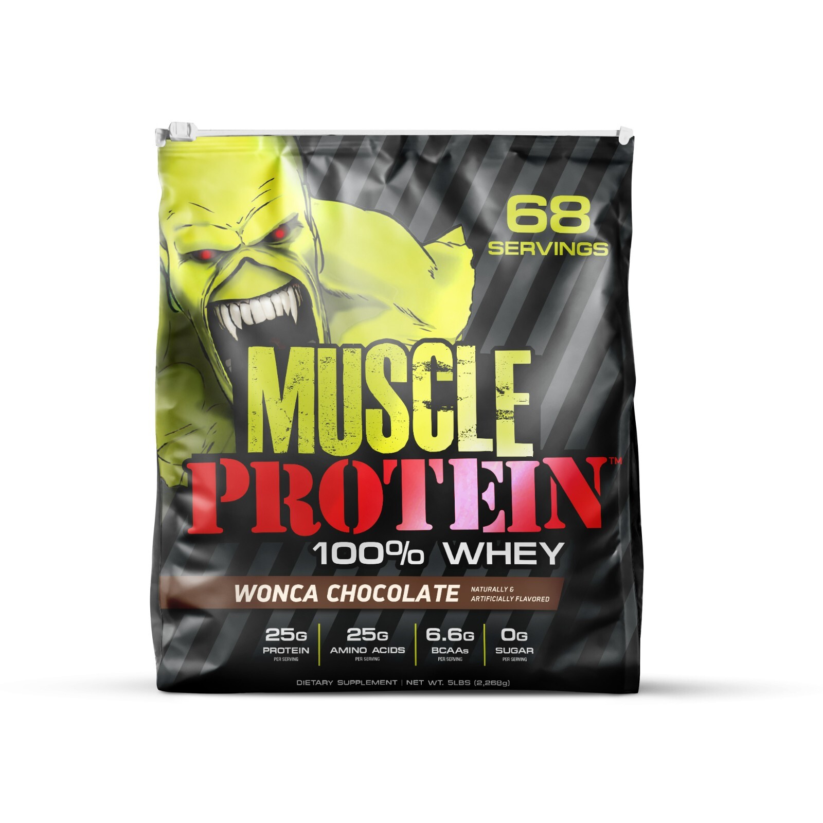 Muscle Whey Protein Powde , 15LB 204 Servings