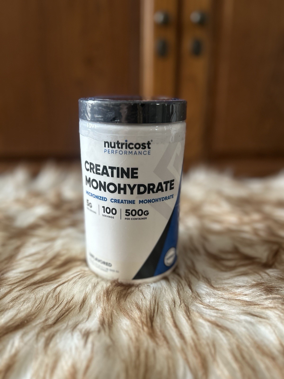 Nutricost Pure Creatine Monohydrate 500 Gram Powder Exp 09/2028 NEW