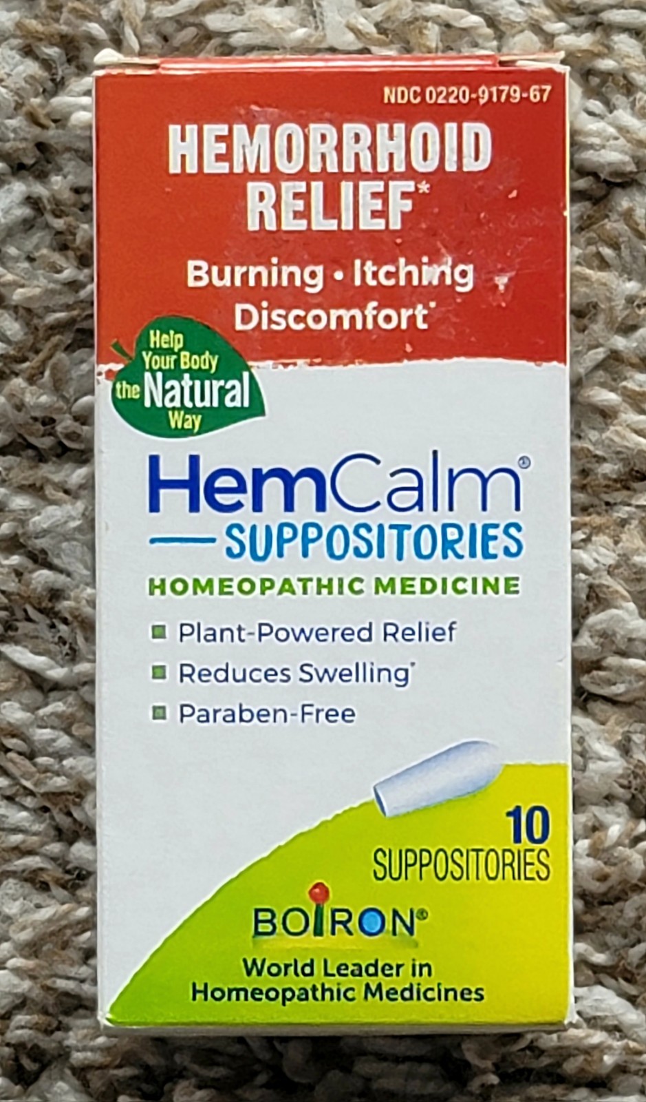 4-Boiron HEMORRHOID RELIEF SUPPOSITORIES HOMEOPATHIC MEDICINE ( 06/26 OR LATER )