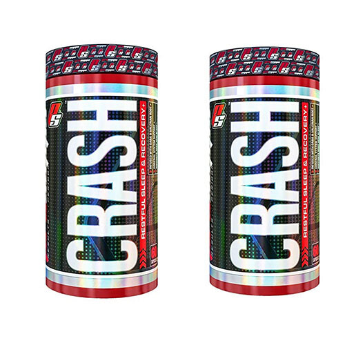 ProSupps Crash, Night-Time Sleep Aid, Rest & Recovery Formula, 60 Caps (2 Pack!