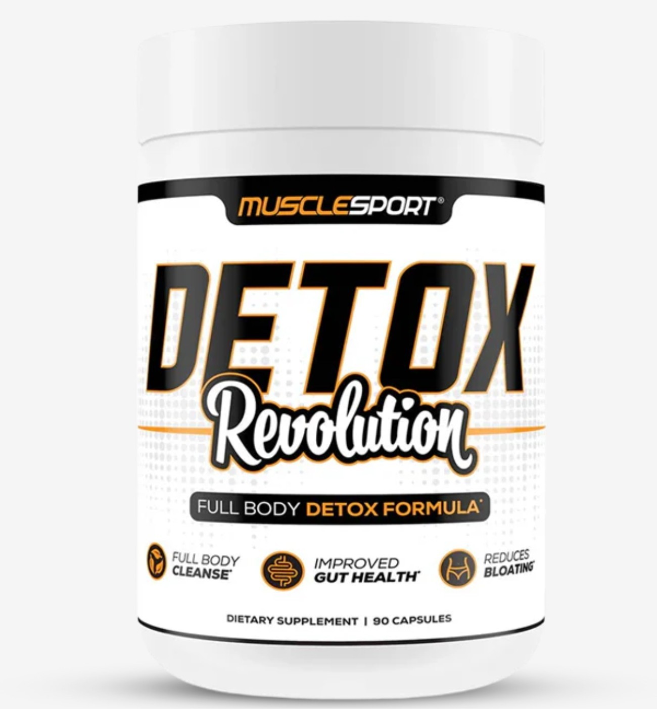 MuscleSport DETOX REVOLUTION 90 Capsules ( 30 Servings ) BEST BY 10/26