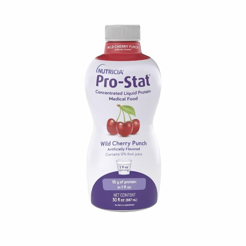 ProStat Concentrated Liquid Protein Medical Food Wild Cherry Punch, 30 Fl Oz…