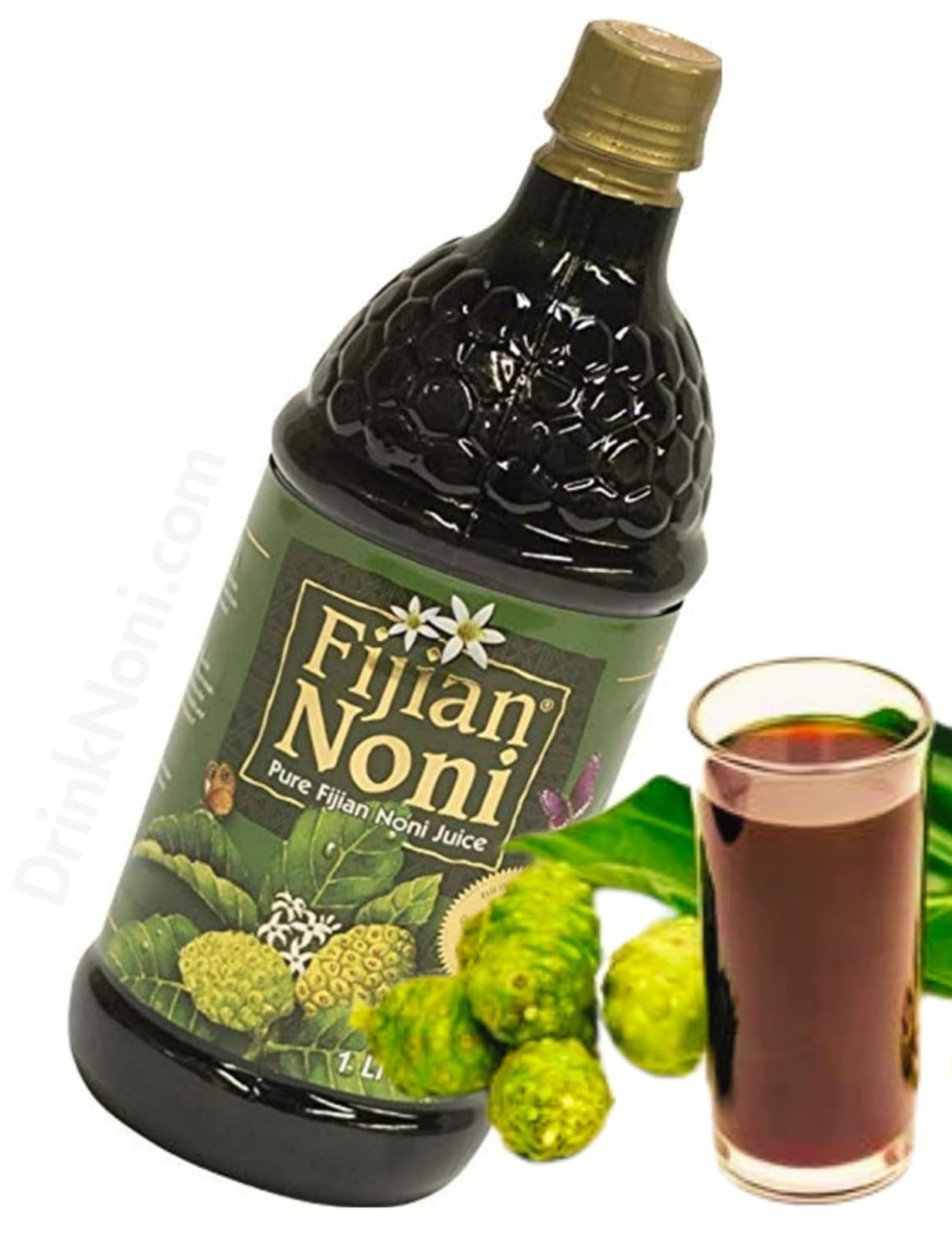 12/Bottles Noni Juice High Potency 33.8 Oz By Fijian Noni