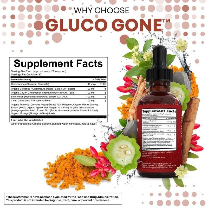 2 Clean Bottles Nutra Berberine with Ceylon Cinnamon Supplement Liquid Drops++