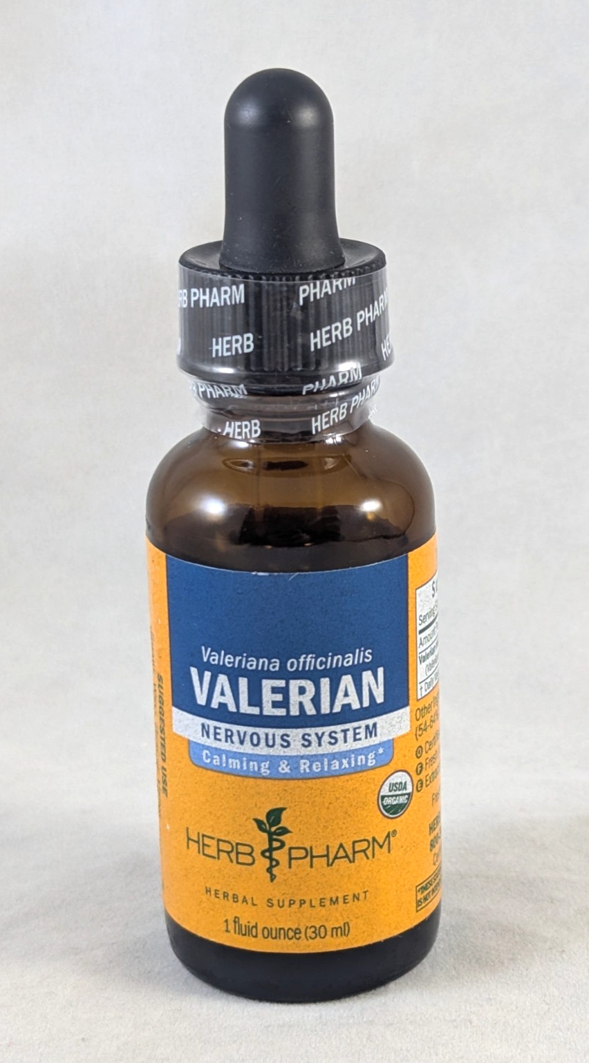 Herb Pharm Valerian Extract 1 oz Liquid Exp 09/2029