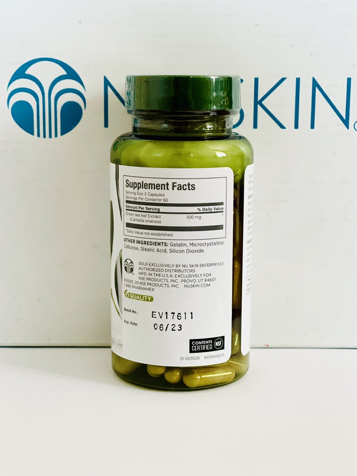 Nu Skin Pharmnex TeGreen 97® (120 COUNT) New Stock Exp 11/2024